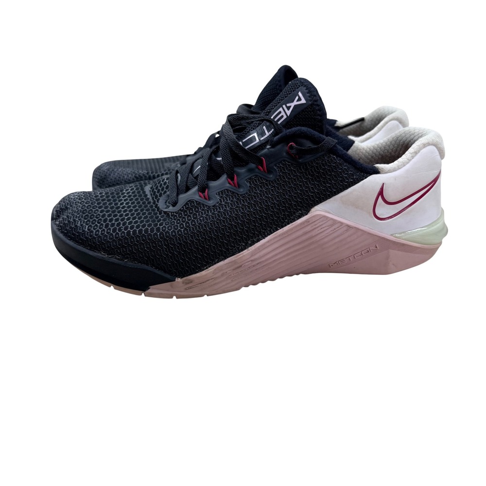 Nike Metcon 5 Womens Training Shoes Black Pink White AQ1189-002 Size 9